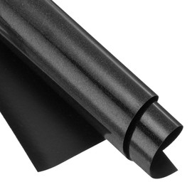 MECCANIXITY Heat Transfer Vinyl, 12" x 10" Glitter HTV Vinyl Iron on Vinyl Bundle Sheets for DIY Shirts, Bags, Socks, Black