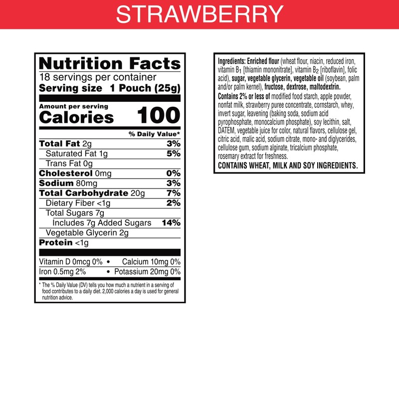 Special K Bar Pastry Crisps, 100 Calories, Breakfast Bars, Value