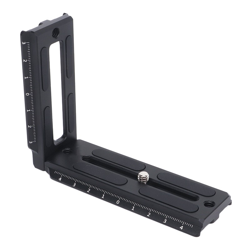 L Bracket Vertical Horizontal Switching Quick Release Plate Camera Tripod