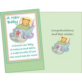 Stockwell Greetings New Baby Greeting Card - 96257
