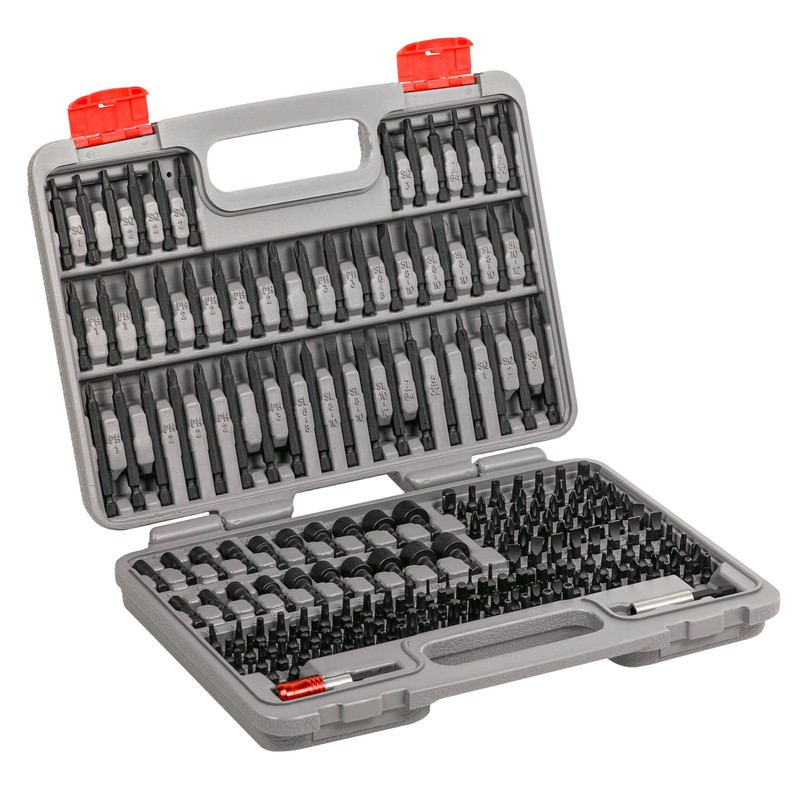 ARES 31023-208-Piece Impact Security Bit Set – Phillips, Robertson, Tamper