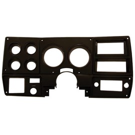 Brothers Trucks INST808 Instrument Bezel - With A/C - Black/Silver