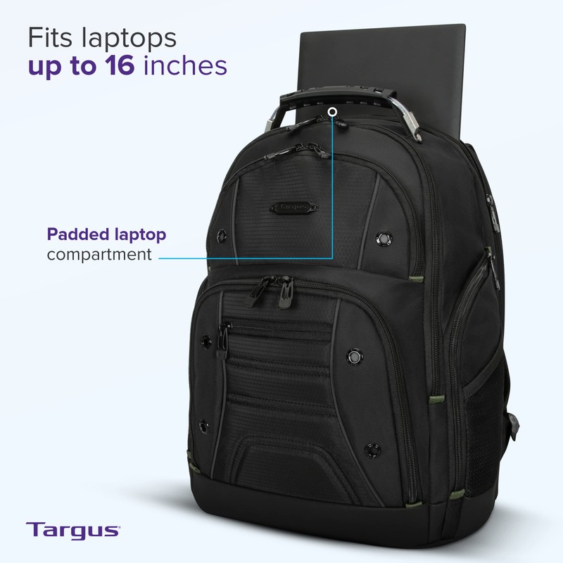 Targus Drifter Essentials Laptop Backpack, Travel Backpack for Laptops up