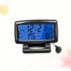 CHILDWEET Mechanical Car Thermometer Night Light Dual Temperature Gauge for