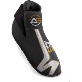 Semi Contact Kick Boxing Cut Boots, Foam Pad Kids Taekwondo Foot Guard, Karate Sparring Feet Protector Footgear (XL)