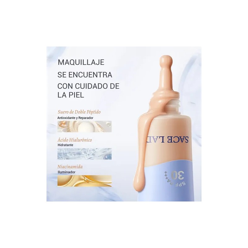 Sace Lady Base Maquillaje Fijador Matte Poreless 30ml Spf 30