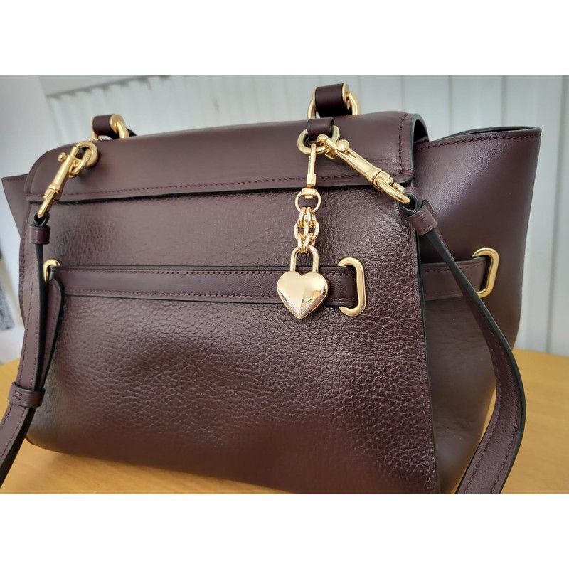 Brief von Engel Gold Heart Padlock Keychains For Women, Handbag