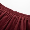 Belle Poque Women's High Waist Pleated A-Line Swing Skirt Below