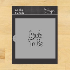 Bride To Be Cookie Stencil