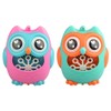 Bubble Machine for Kids Cartoon Owl 8 Holes Automatic Bubble