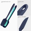 Heat Resistant Silicone Spatula Set: U-Taste 600ºF High Temp Seamless