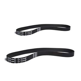 Replacement for Bissell Total Floors Pet Bagless (2 Belts) is for Total Floors Pet Bagless Uprights Model 61C5 and 1617, Number on The Belt is 12.8x487