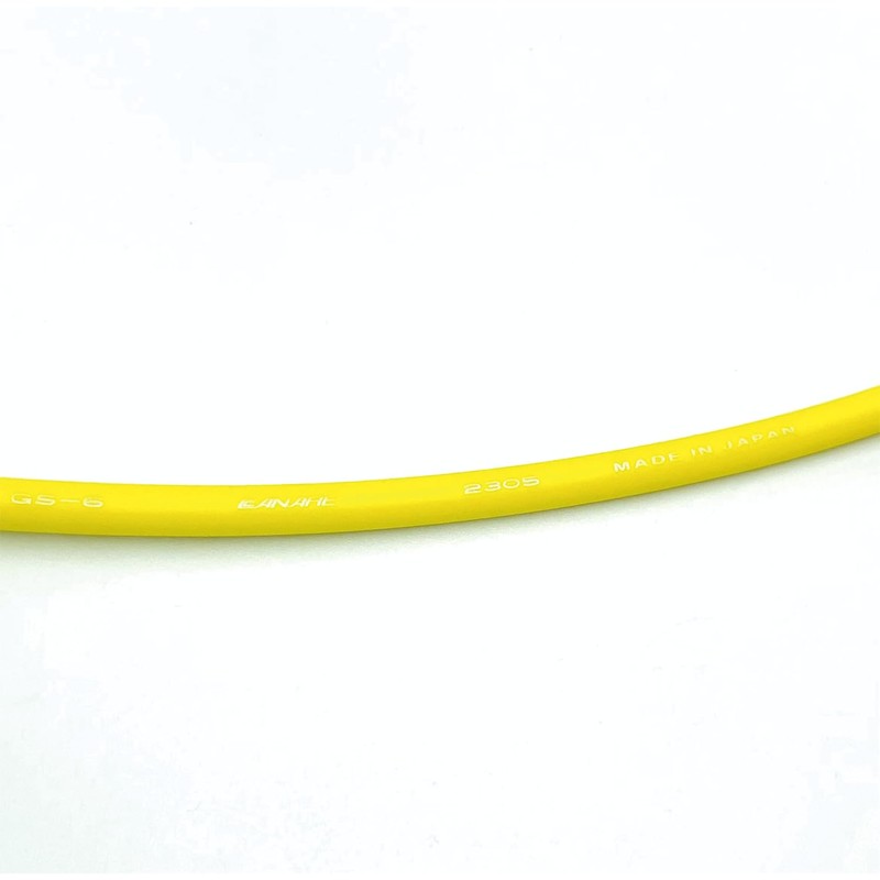 CANARE GS-6 Yellow [L-L/L-S/S-S] Shielded Cable MADE IN JAPAN (L-S