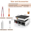 GDDGHS Mini Pancake Maker Machine, 25PCS Mini Dutch Pancake Baker