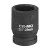 uxcell 3/4-Inch Drive 12 Point Impact Socket 29mm Metric Spindle