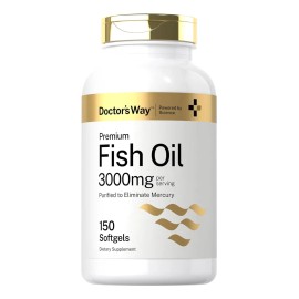 Omega 3 3000mg 150 Cápsulas Epa Y Dha H95 Sin Sabor