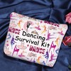 Dancer Gift Dancing Survival Kit Dancing Girl Zipper Pouch Makeup