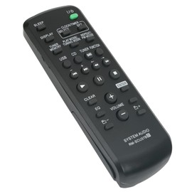 RM-SCU37B Ersatz Fernbedienung Fit für Sony Micro Hi-Fi Component System CMT-FX205 CMT-BX5 CMT-EH25 CMT-EH26 CMT-EH55DAB CMT-FX200 HCD-CBX5 HCD-E25 HCD-EH25 HCD-EH26 HCD-EH55DAB ESX6