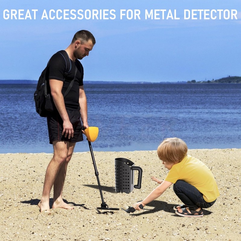 INCLY Sand Scoop & Shovel, Detecting Accessories for Kid &