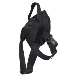 Dog Training Vest Harnesses Adjustable No Pull Chest Harness for Medium Large Sized Dog Outdoor ActivitiesBlack M