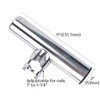Fishing Rod Holders for Boat, 2 Pack Stainless Steel Rail
