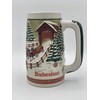 1984 Budweiser Beer Stein Holiday Stein Clydesdales As They Crossed