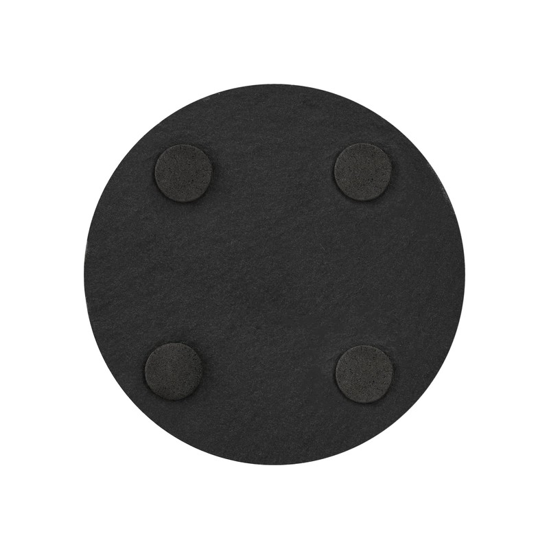 Drinks Coaster "2-Stroke Power", Natural Slate with Lasered Motif