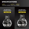iPower 16'' & 19'' Bud Leaf Bowl Automatic Electric Spinner-Adjust