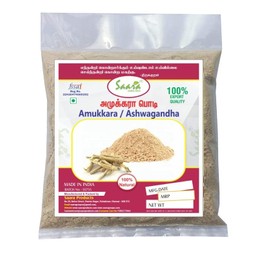 Generic Herbal Fresh Amukkara Powder, 100g, Indian Ginseng, Amukkara Kizhangu Powder, Ashwagandha Powder, (Pack of 1 x 100g)
