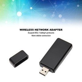 Hilitand Adaptador USB WiFi, Adaptador de Red Inalámbrica de Doble Banda para TV, Adaptador de Tarjeta de Red LAN Inalámbrica para
