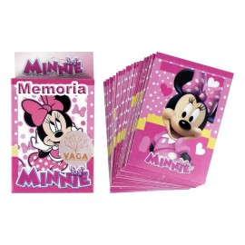 VG Juego De Memoria Minnie 20 Pares + 1 Rompecabezas