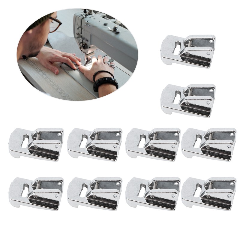 10Pcs Gathering Foot Single Pin Stainless Steel Household Sewing Machines