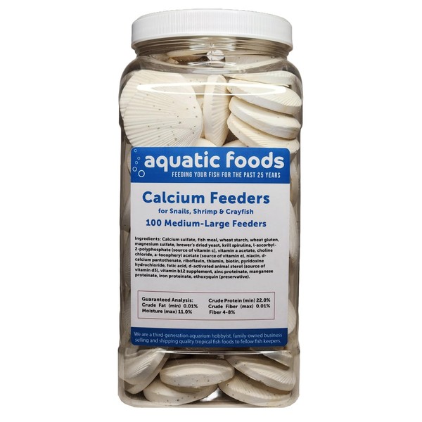 Aquatic Foods Inc. Calcium Enriched Sinking Feeders and Holiday Feeding