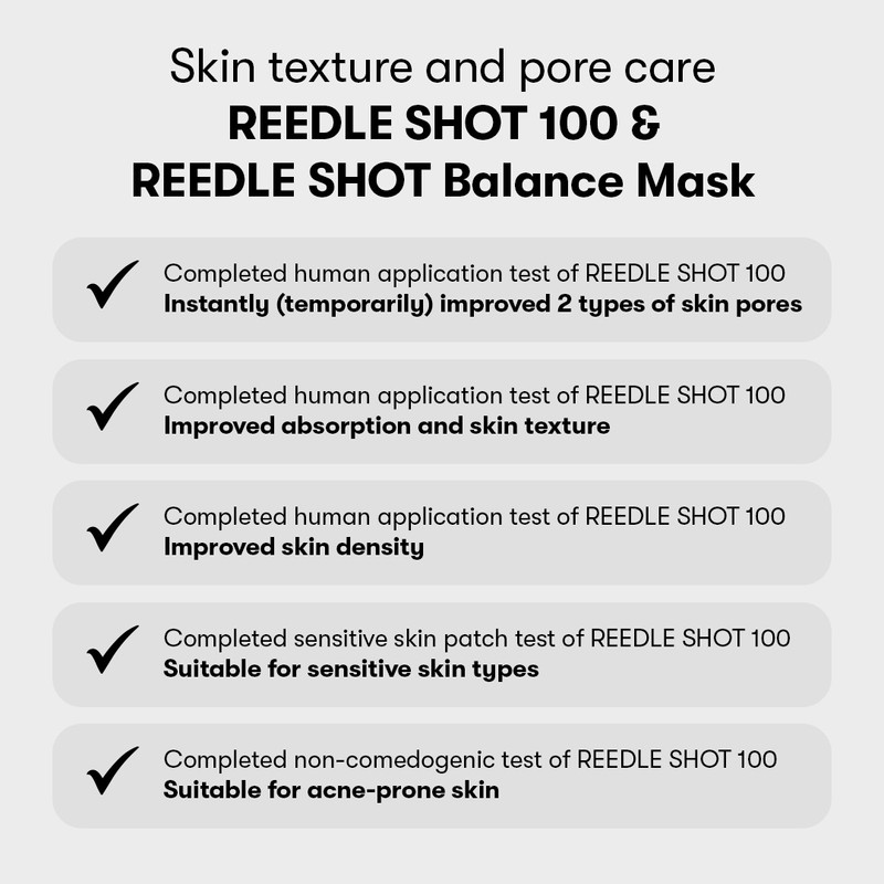 VT Cosmetics [VT Cosmetics]Reedle Shot 100 2-Step Mask (1ea)