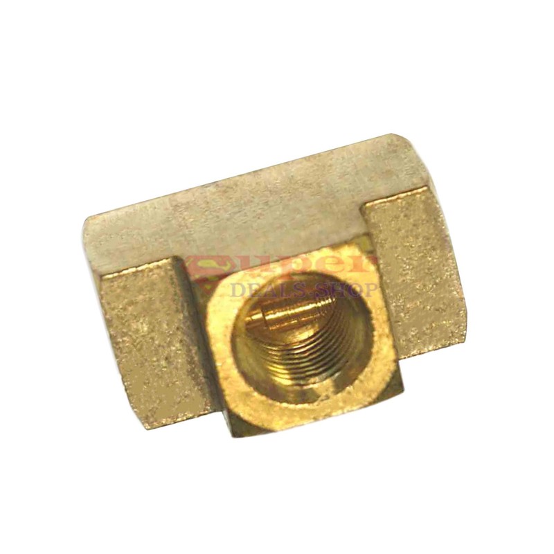 1/8" NPT Female - Machined TEE Fitting Three-way Air Compressor