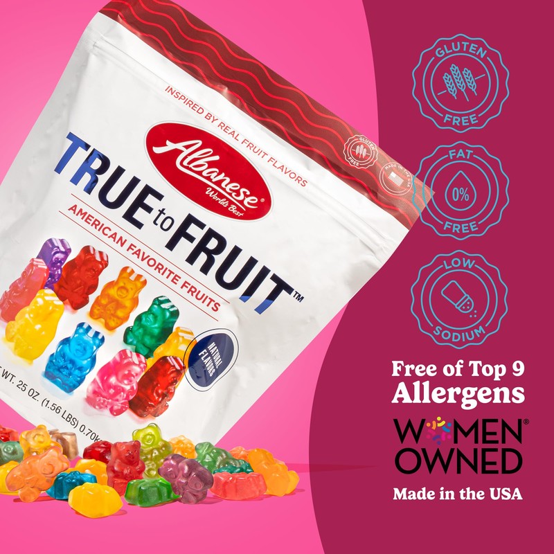 Albanese World's Best True to Fruit – American Favorite Fruits