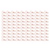 100 Pcs Binder Clips Hollow Heart Shape Strong Clamping Force