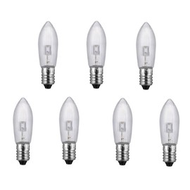 E10 Candle Arch Bridge Bulb Christmas Lamp Spare E10 LED Screw Light 10V to 55V AC 0.2W (7)