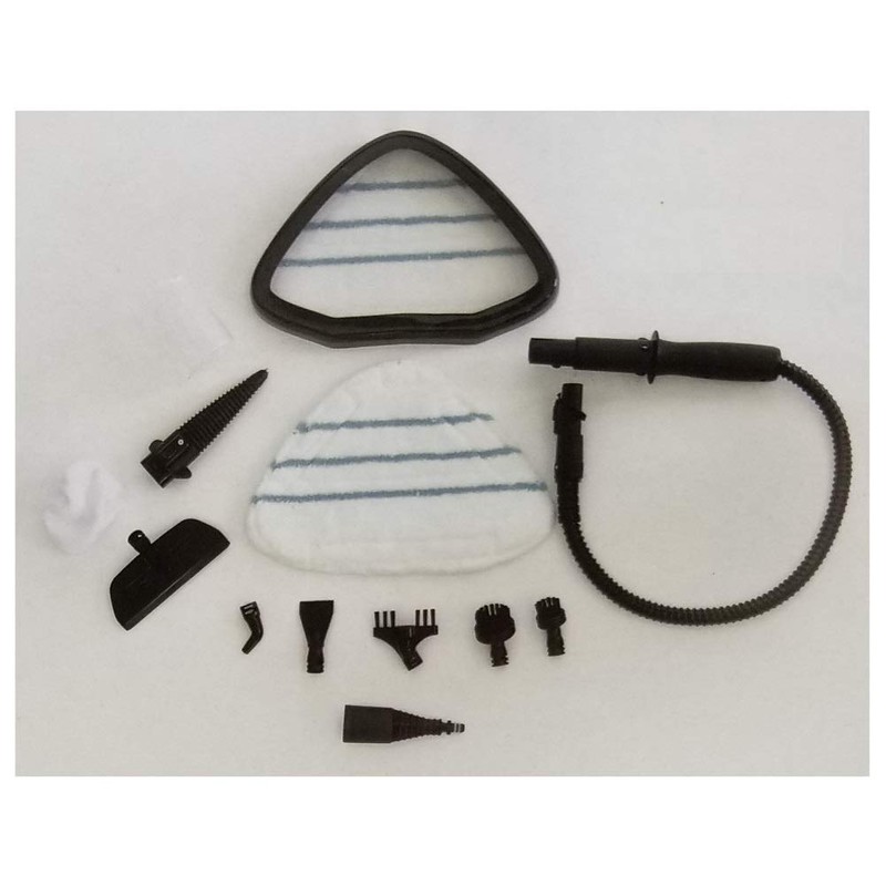 New Domaine Sparkle 10-in-1 Disinfecting Steam Mop Accessories Included