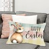 YIRHYZC Easter Pillow Covers 12x20, Bunny Decorative Throw Pillow Covers,