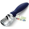 Spring Chef Ice Cream Scoop with Soft Grip Handle, Professional