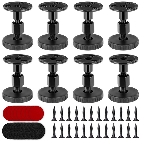 Adjustable Furniture Feet, Pack of 8, Height Adjustable Feet 27-64