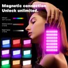 Magnetic RGB Video Selfie Fill Light with 36,000 Colors &