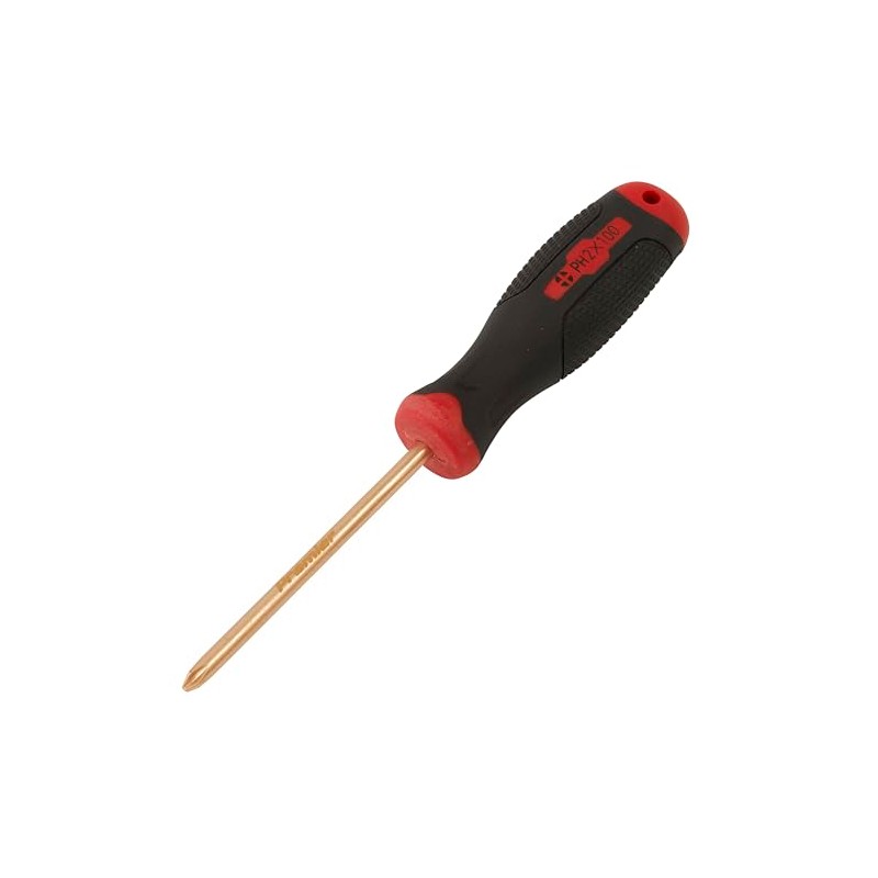Sealey #2 x 100mm Phillips Screwdriver - Non-Sparking - NS097
