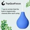 TopQuaFocus 224ml Enema Bulb Kit Douche Bulb for Men Women