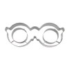 Staedter Glasses Shape Cookie Cutter, Silver