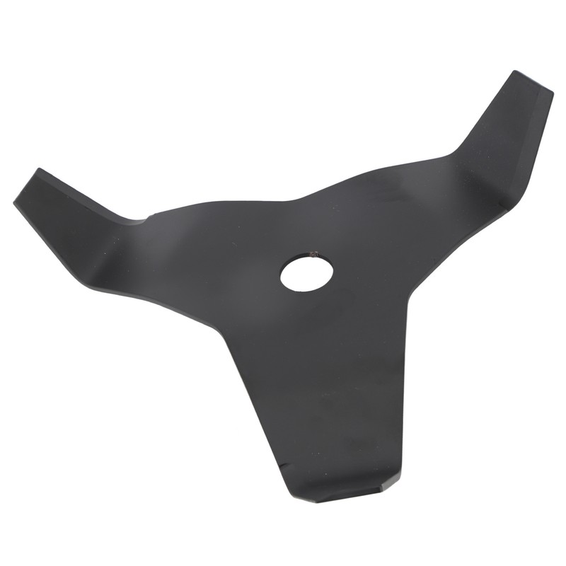 Black Weed Wacker Blades 3 Teeth Carbon Steel Brush Cutter