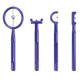 Entrenador de Lengua 4 en 1 | Kit I-T-C-O Shape para Reducir Ronquidos, Corregir Dislalias | Silicón Médico Antialérgico | Adultos y Niños