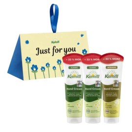 Kamill Face Moisturizer Cream Set Pack 133ml, 3 Pack for daily skincare routines, lotion balm or gel texture, Korean Import, Kamill Beauty and Personal Care