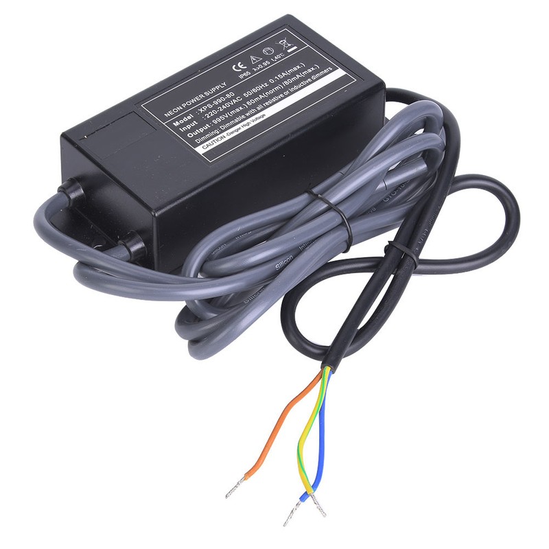 XPS-990-80 Neon Light Electronic Transformer Neon Sign Power Supply 0.9KV
